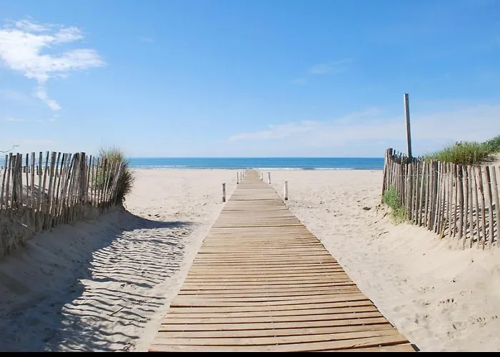Lejlighed Lumineux Avec Loggia, Vue Sur Le Port, Carnon-Plage