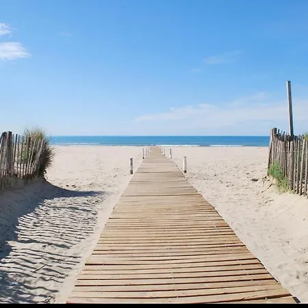 Apartment Grand Studio Lumineux Vue Sur Port 3 Min Plage 4 Personnes Mauguio