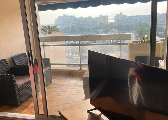 Lumineux Avec Loggia, Vue Sur Le Port, Apartamento Carnon-Plage